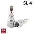 FIXMAN 3/8' Dr.bit Socket Sl4 Slotted Screwdriver Bit